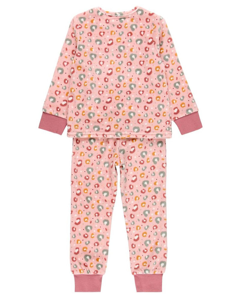 BOBOLI Velour pyjamas for girl - organic - 89B501