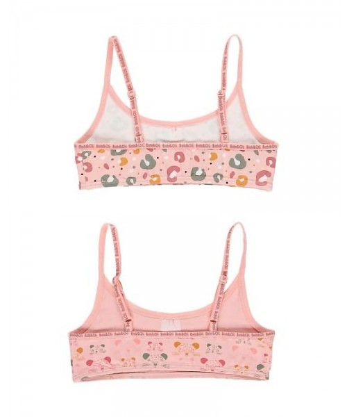 BOBOLI Pack 2 tops for girl - organic - 89B803