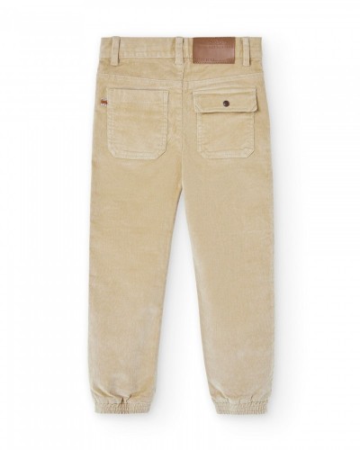 BOBOLI Microcorduroy trousers for boy -BCI - 527194