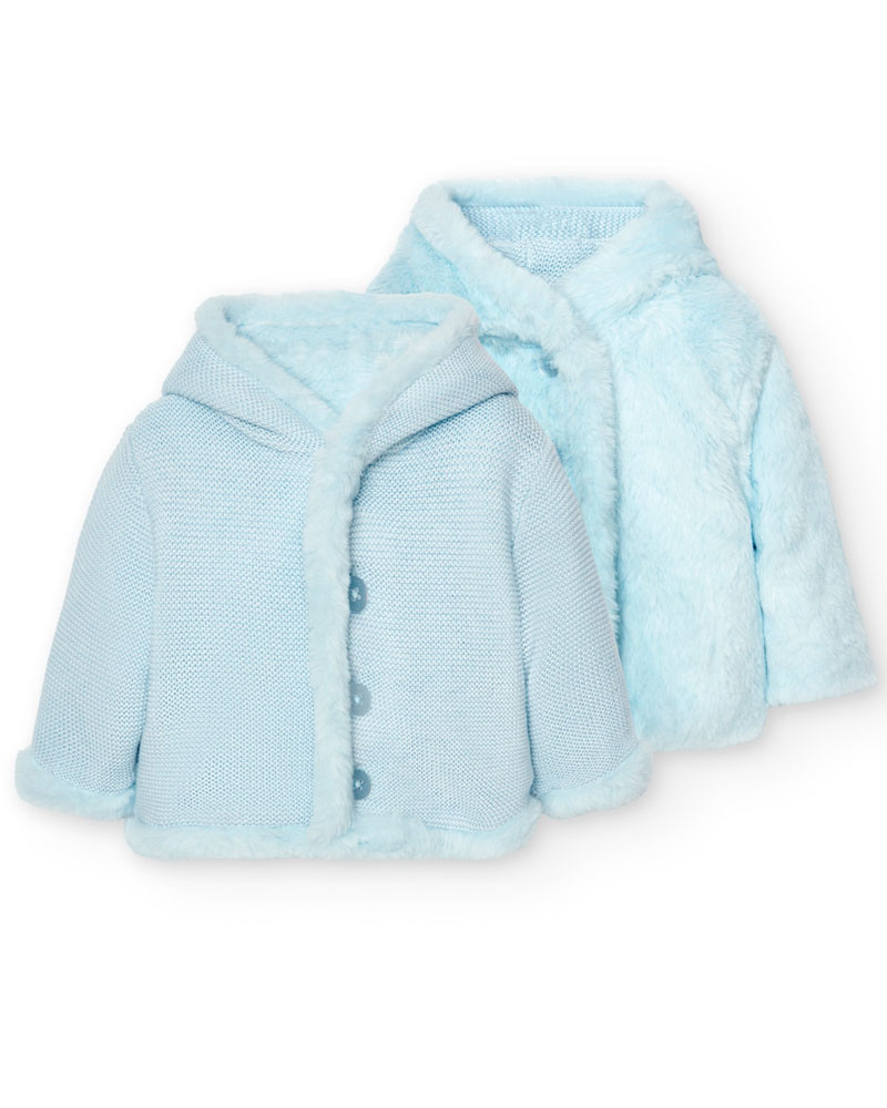 BOBOLI Jacket reversible for baby boy -BCI - 757009