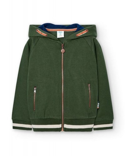 BOBOLI Fleece jacket hooded for boy - 527116
