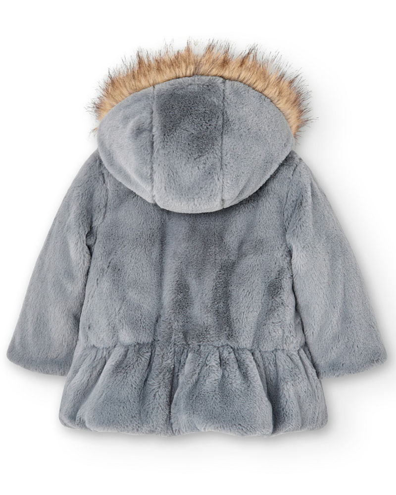 BOBOLI Reversible technical fabric parka for baby - 707127