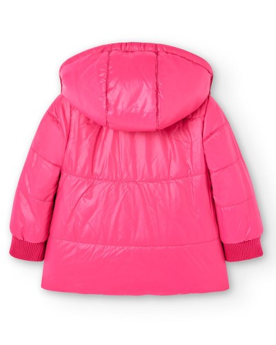 BOBOLI Reversible technical fabric parka for baby - 227191