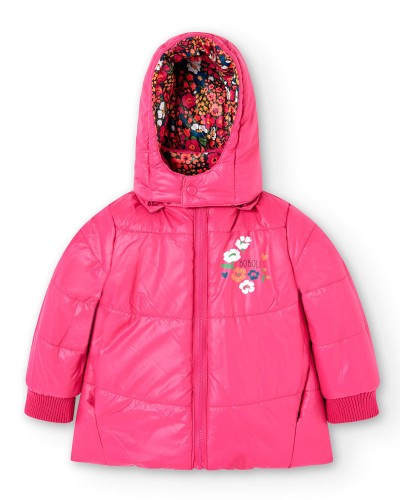 BOBOLI Reversible technical fabric parka for baby - 227191