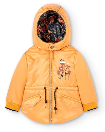 BOBOLI Reversible technical fabric parka for baby - 237169