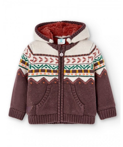 BOBOLI Knitwear jacket for baby boy - 317146
