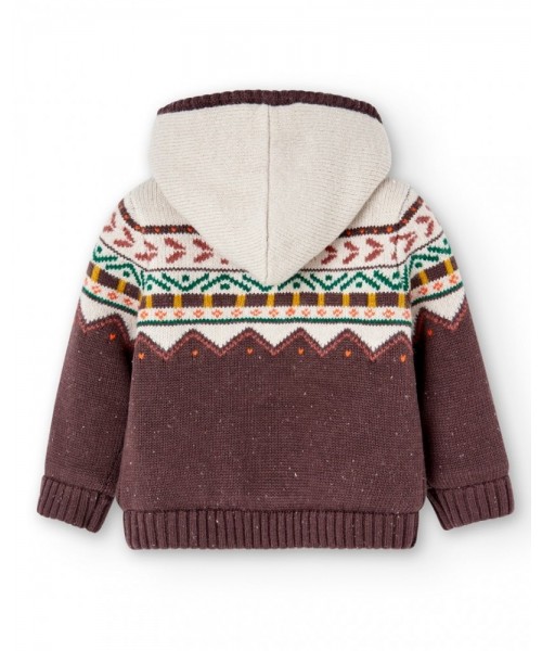 BOBOLI Knitwear jacket for baby boy - 317146