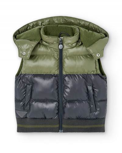 BOBOLI Technical fabric vest for baby boy - 337126 BOBOLI Technical fabric vest for baby boy - 337126