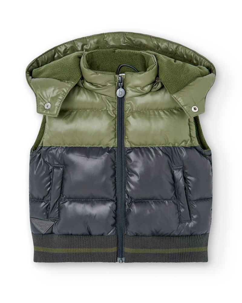 BOBOLI Technical fabric vest for baby boy - 337126 BOBOLI Technical fabric vest for baby boy - 337126