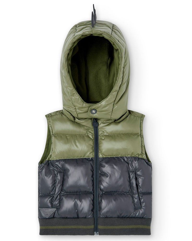 BOBOLI Technical fabric vest for baby boy - 337126