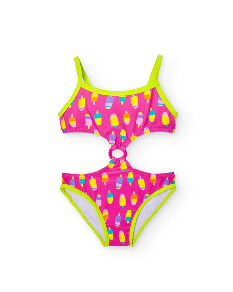 BOBOLI Trikini printed for baby girl - 808073