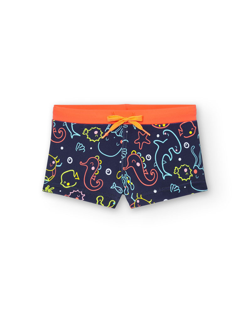 BOBOLI Swimsuit polyamide printed for baby boy - 818108