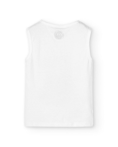 BOBOLI Knit t-Shirt sleevless for boy -BCI - 838076