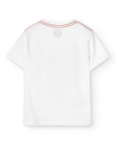 BOBOLI Knit t-Shirt short sleeves for boy -BCI - 838100