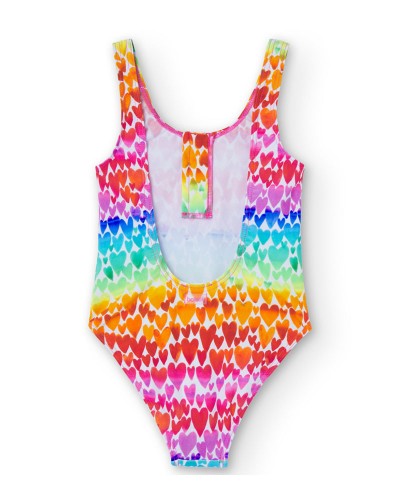 BOBOLI Swimsuit hearts for girl - 828097