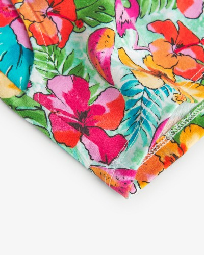BOBOLI Knit shorts printed for girl -BCI - 828367