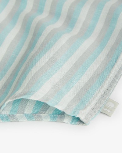 BOBOLI Shirt linen striped for baby -BCI - 718174