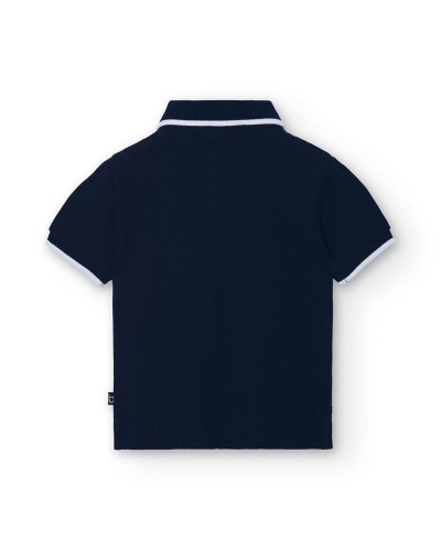 BOBOLI Pique polo for baby boy -BCI - 718084