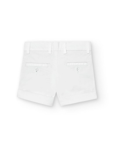 BOBOLI Satin bermuda shorts for baby boy -BCI - 718309