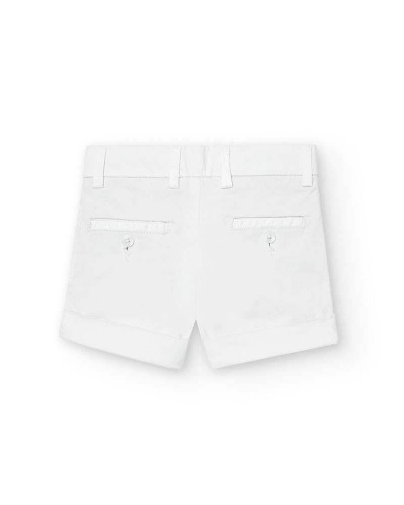BOBOLI Satin bermuda shorts for baby boy -BCI - 718309
