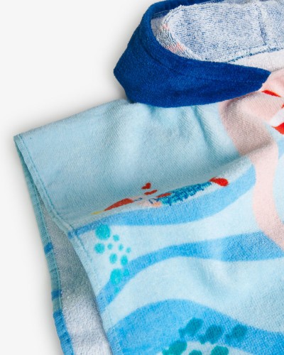 BOBOLI Towel hooded for baby girl 52 x 50 cm - 808040