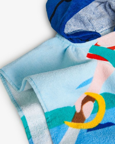 BOBOLI Towel hooded for baby boy - 818041