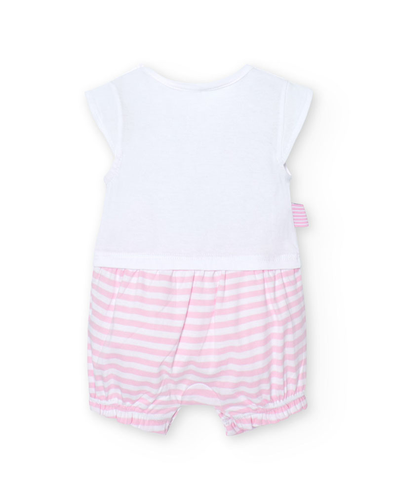 BOBOLI Knit play suit for baby -BCI - 108043