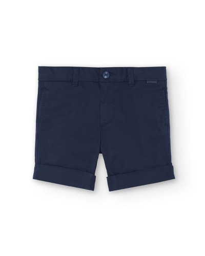 BOBOLI Satin bermuda shorts for boy -BCI - 738097