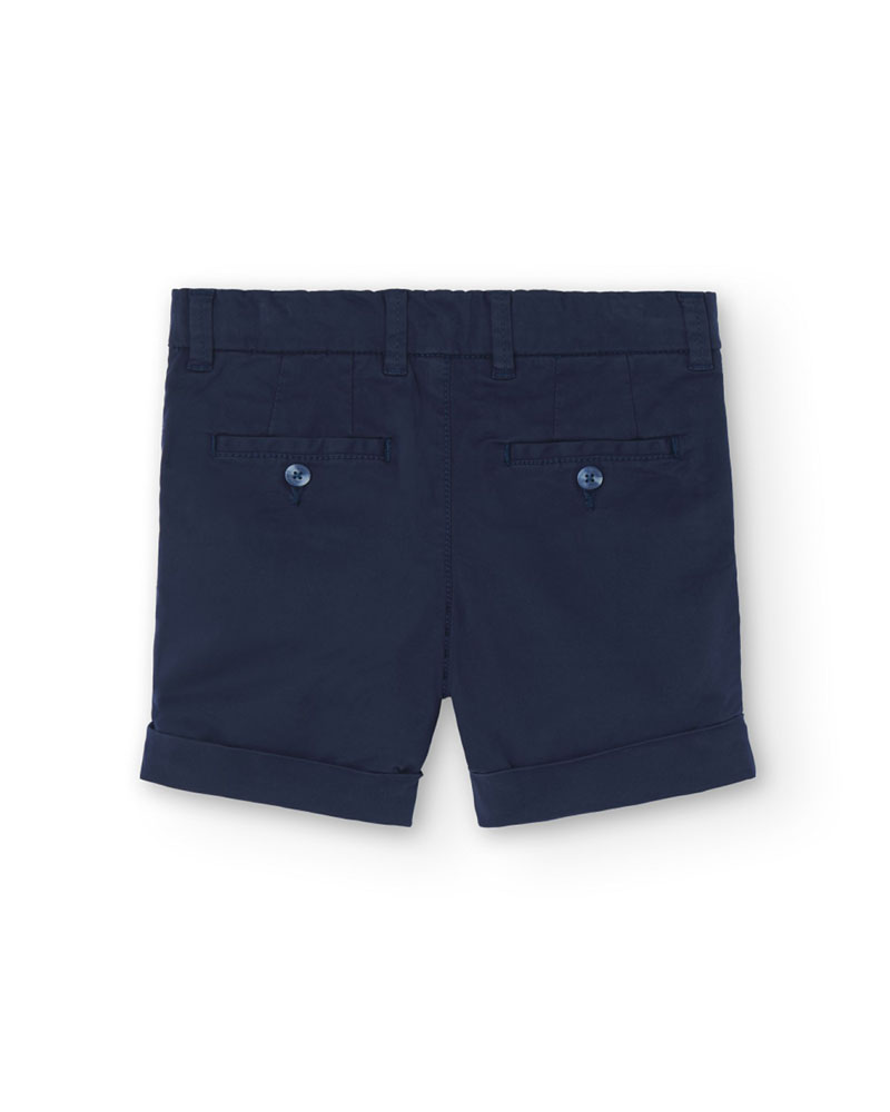 BOBOLI Satin bermuda shorts for boy -BCI - 738097