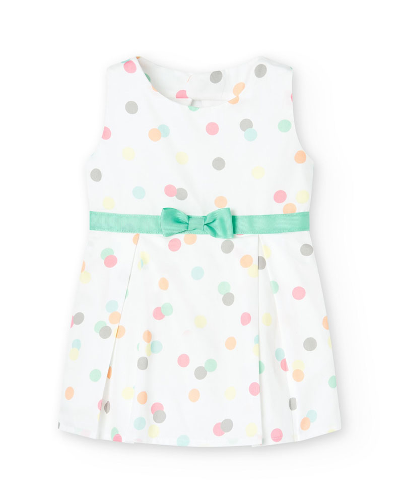 BOBOLI Satin dress for baby girl -BCI - 708285