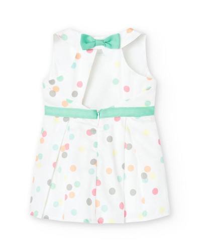 BOBOLI Satin dress for baby girl -BCI - 708285