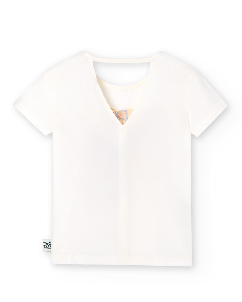 BOBOLI Knit t-Shirt short sleeves for girl -BCI - 448174