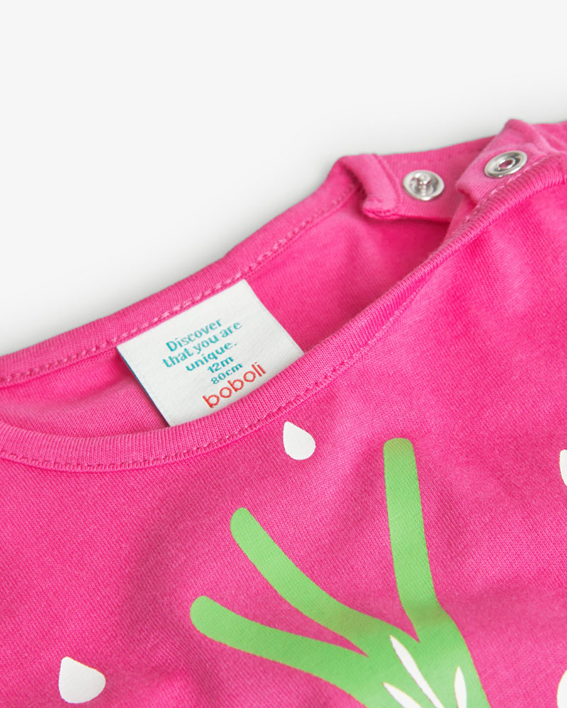 BOBOLI Knit t-Shirt basic for baby girl -BCI - 298009