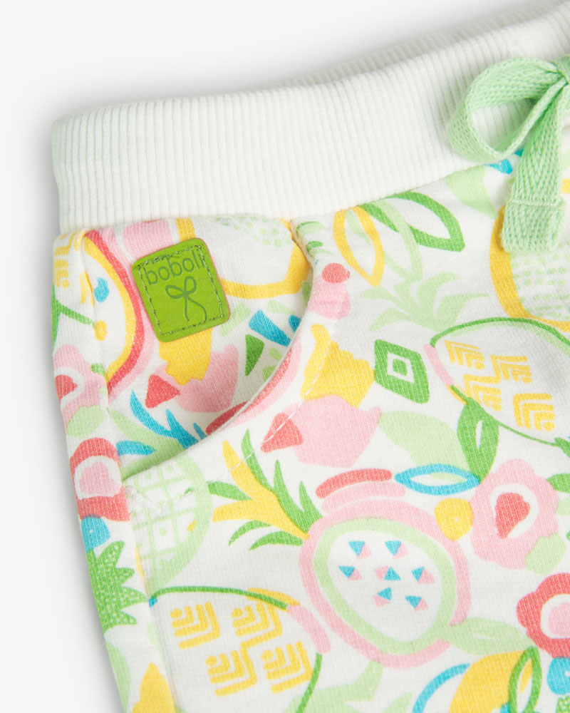 BOBOLI Fleece bermuda shorts for baby girl -BCI - 208077