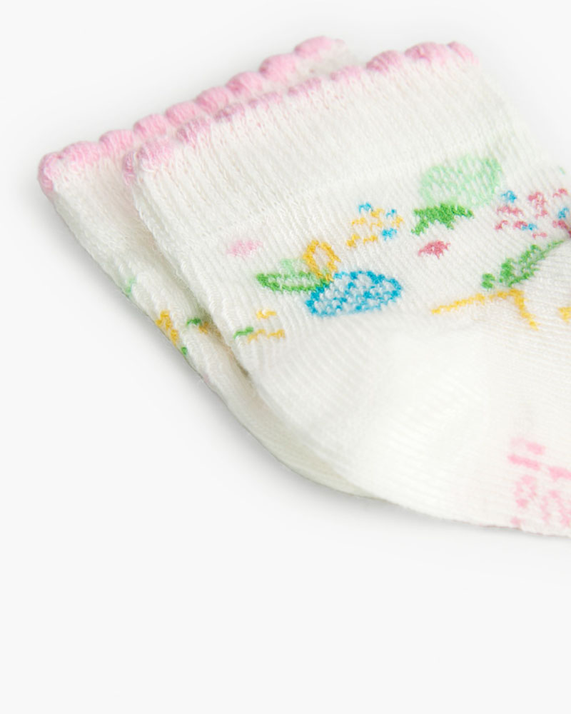 BOBOLI Pack of socks for baby girl -BCI - 298065