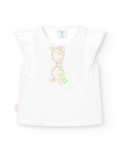 BOBOLI Knit t-Shirt for baby girl -BCI - 208112