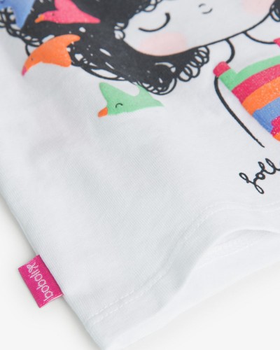 BOBOLI Knit t-Shirt for baby girl -BCI - 218124