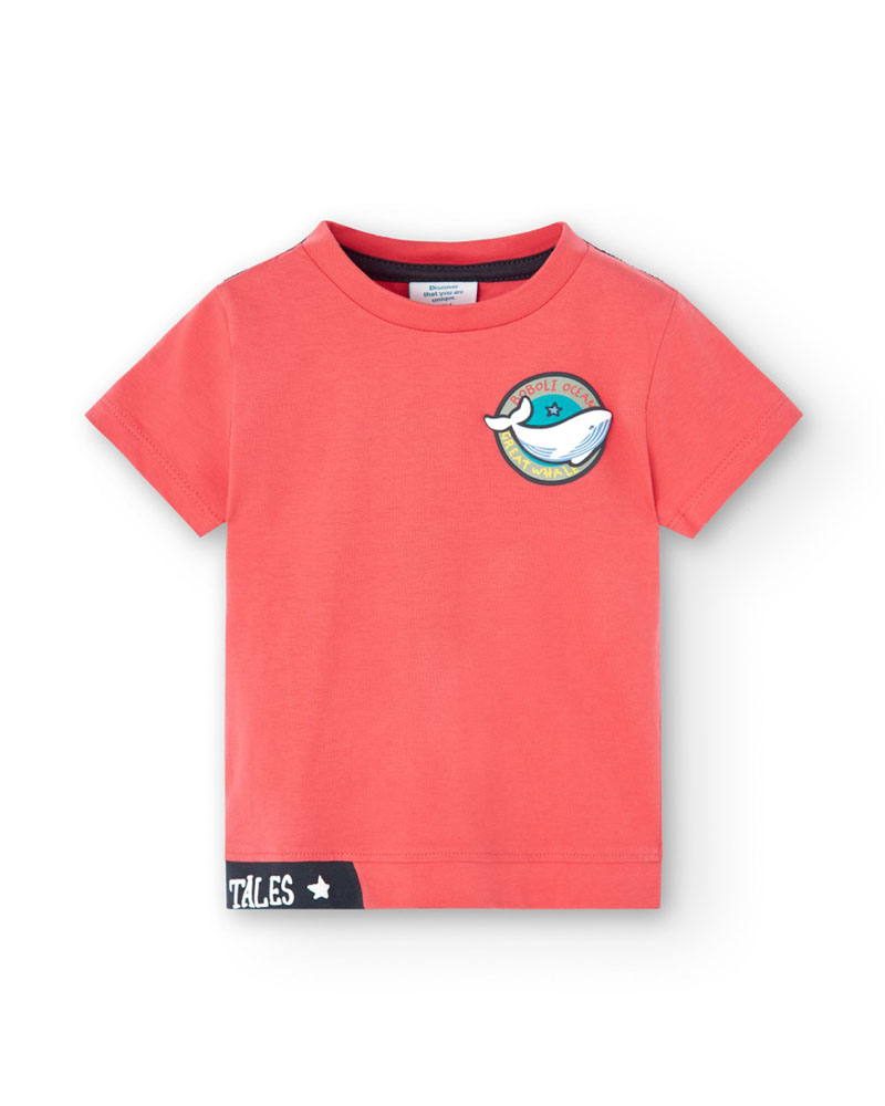 BOBOLI Knit t-Shirt for baby boy -BCI - 318024