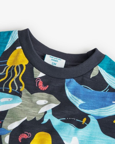 BOBOLI Knit t-Shirt for baby boy -BCI - 318046