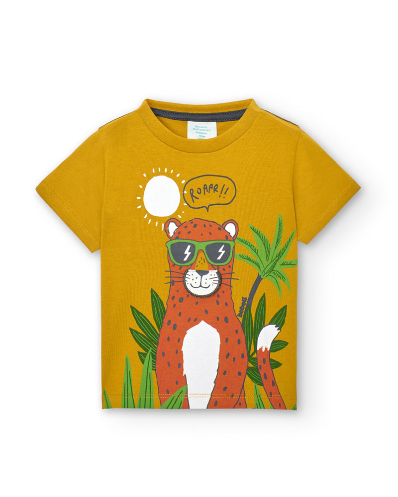 BOBOLI Knit t-Shirt for baby boy -BCI - 328137