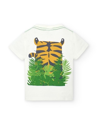 BOBOLI Knit t-Shirt for baby boy -BCI - 328070