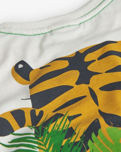 BOBOLI Knit t-Shirt for baby boy -BCI - 328070
