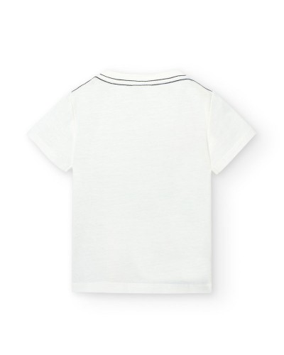 BOBOLI Knit t-Shirt for baby boy -BCI - 328081