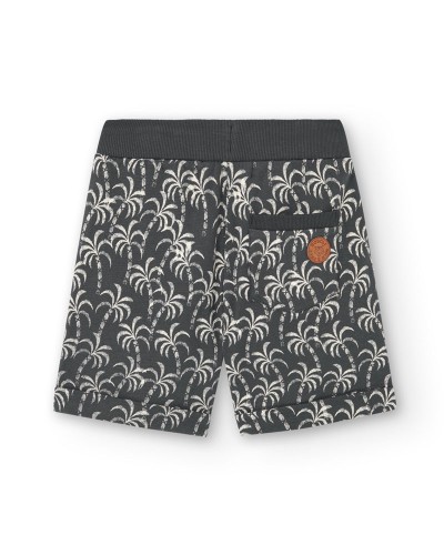 BOBOLI Fleece bermuda shorts for boy -BCI - 518161