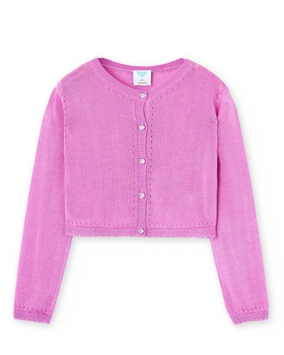 BOBOLI Knitwear jacket for girl - 728142