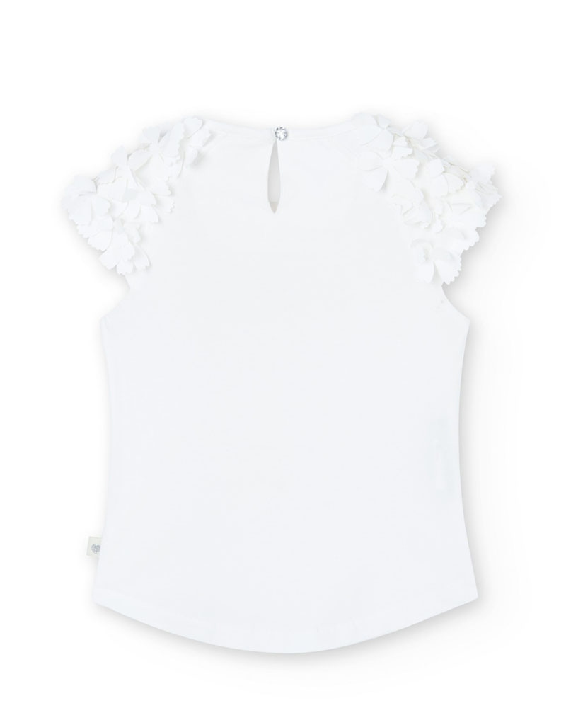 BOBOLI Stretch knit t-Shirt for girl -BCI - 728197