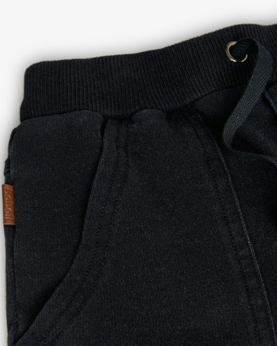 BOBOLI Fleece denim trousers for boy -BCI - 590644