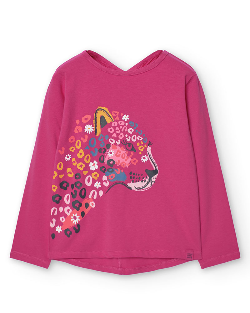 BOBOLI Stretch knit t-Shirt for girl -BCI - 429061 BOBOLI Stretch knit t-Shirt for girl -BCI - 429061
