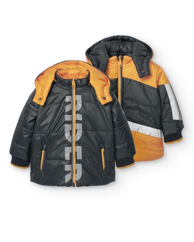 BOBOLI Reversible parka for baby boy - 319137 BOBOLI Reversible parka for baby boy - 319137