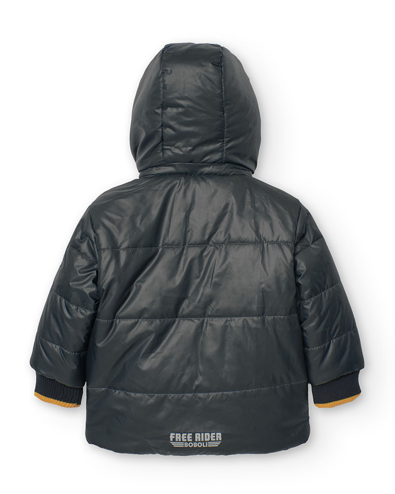 BOBOLI Reversible parka for baby boy - 319137 BOBOLI Reversible parka for baby boy - 319137